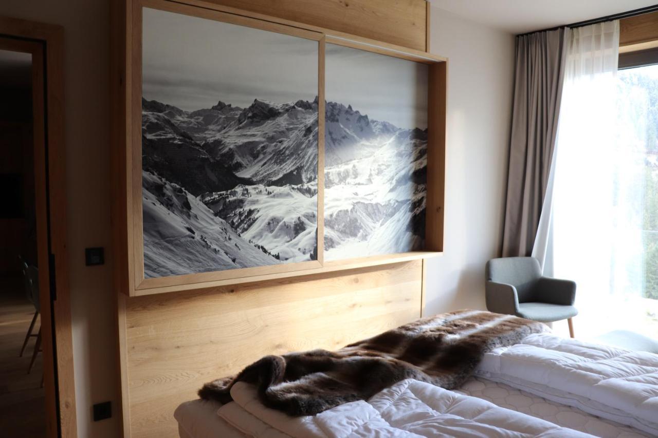 Alpinresortarlberg 1495 - Garni - Fruhstuck In Der Suite Schroecken Ngoại thất bức ảnh
